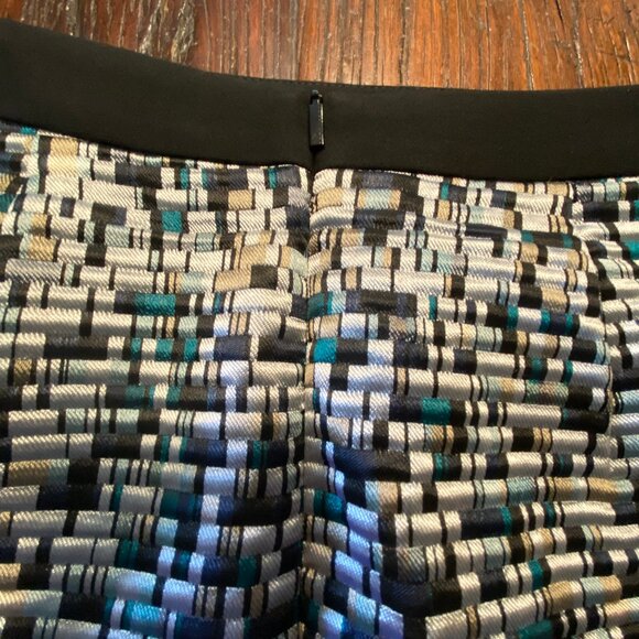 HUGO BOSS “Votina” Jacquard Silk Blend Skirt – Size 4 - Picture 7 of 11